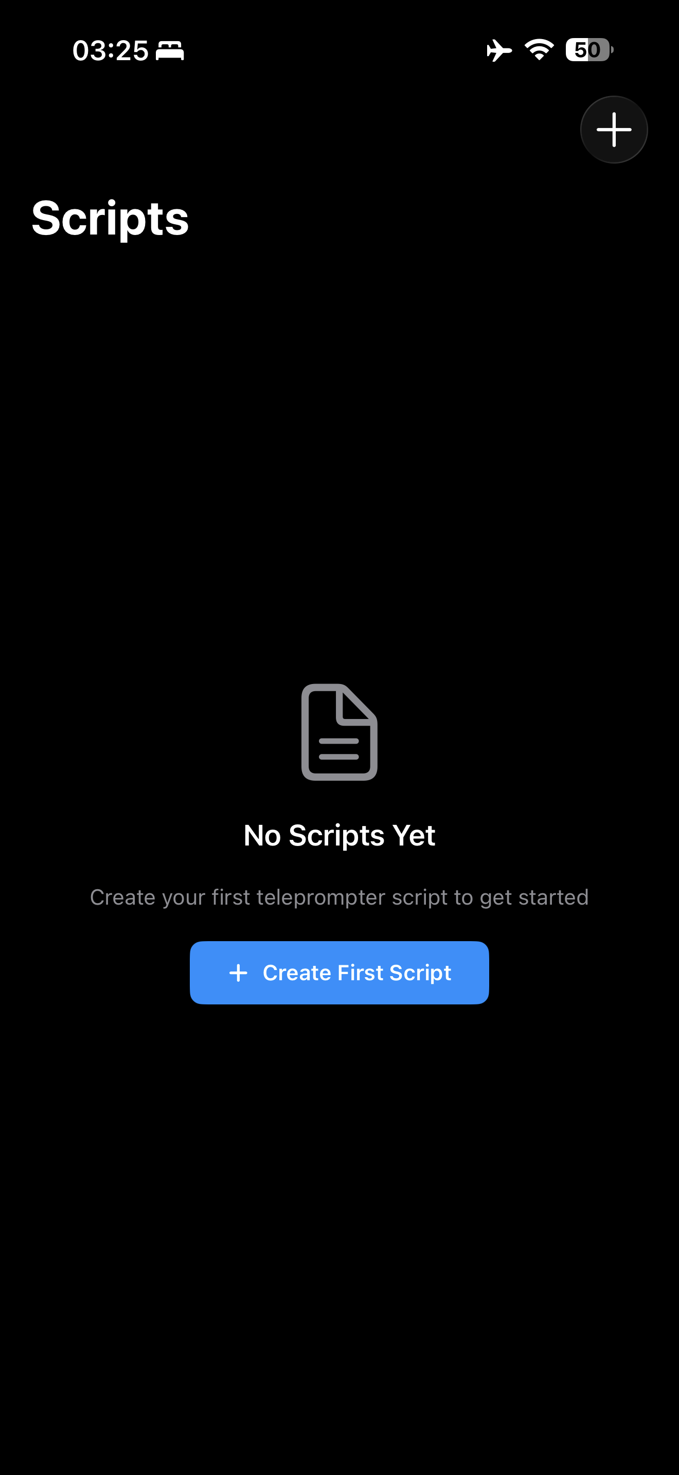 TelePrompter Settings